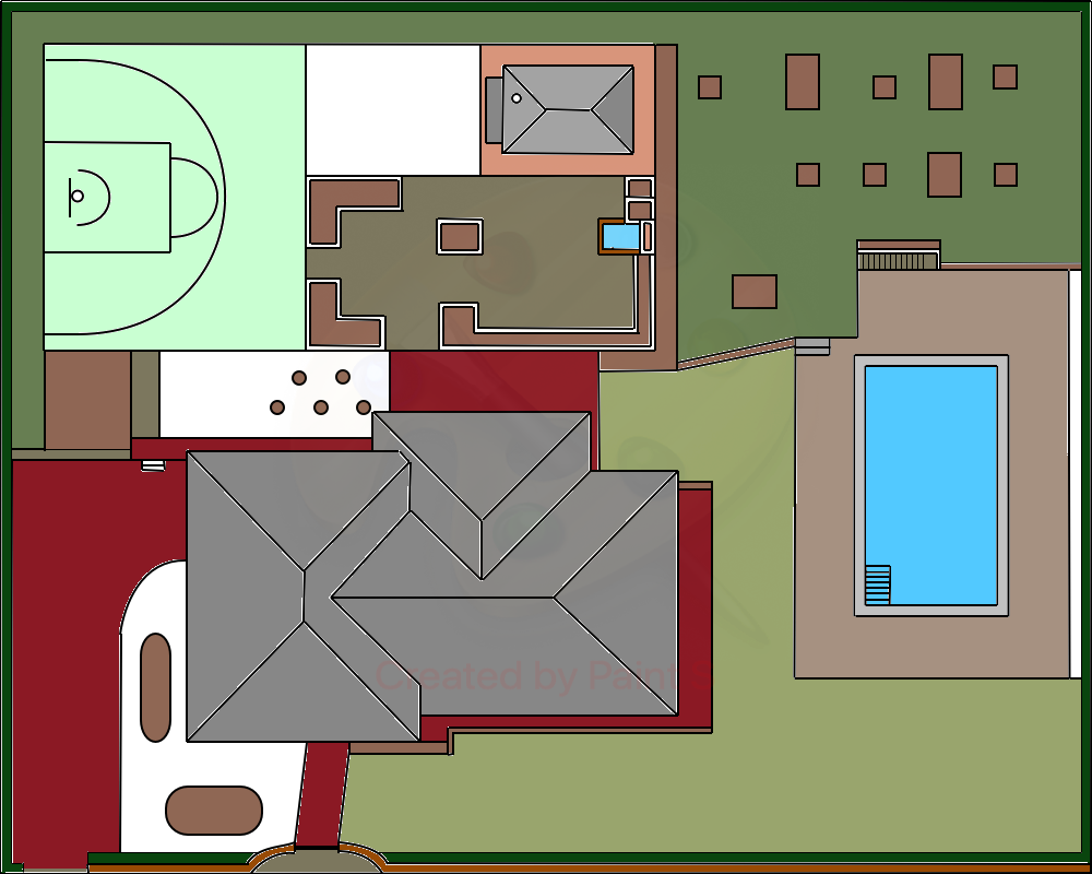 Plano de la casa de Soto del Real